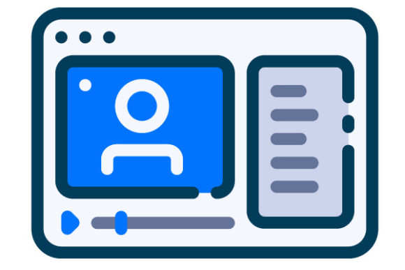 Enhance Your Visual Content with the Livestream Filled Line Icon