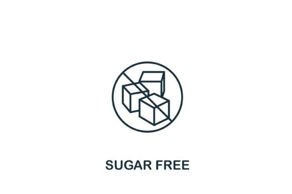 Understanding the Sugar Free Icon for Design