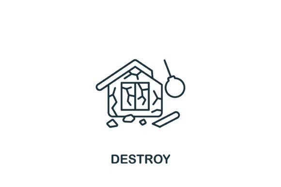 Unlock Creativity with the Versatile Destroy Icon
